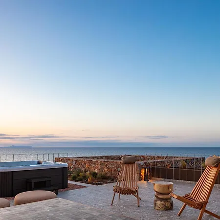 Vila Ormus - Beachfront Sanctuary Blending With Earth, Sun & Sea By Etouri Pánormos
