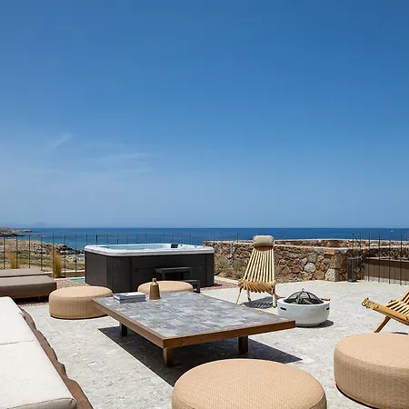 Vila Ormus - Beachfront Sanctuary Blending With Earth, Sun & Sea By Etouri Pánormos