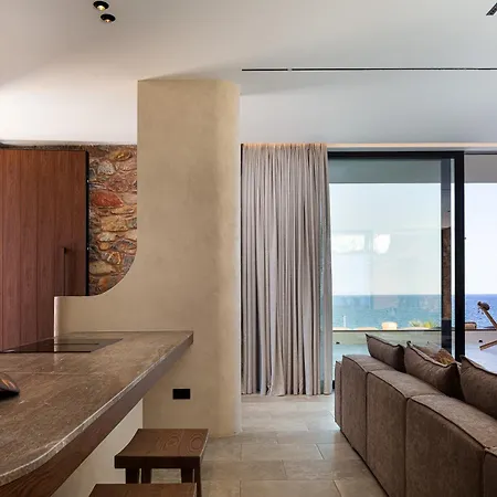 Ormus - Beachfront Sanctuary Blending With Earth, Sun & Sea By Etouri Panormos (Crete)